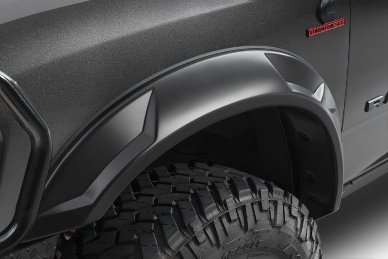 RAM 3500 Fender Flares - Husky Liners - DRT Style - Black - `19-`23
